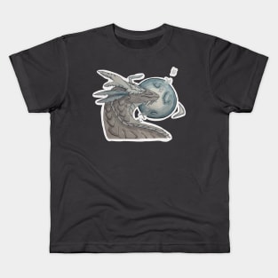 Moon dragon Kids T-Shirt